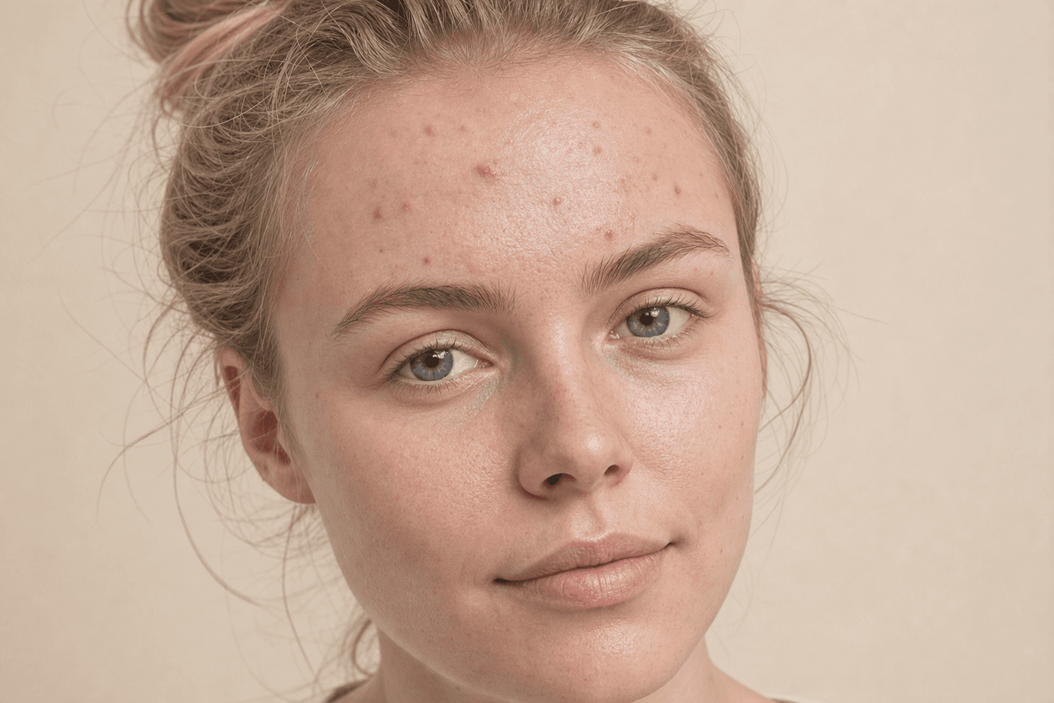 How to get rid of forehead acne without attacking your whole face - example skin