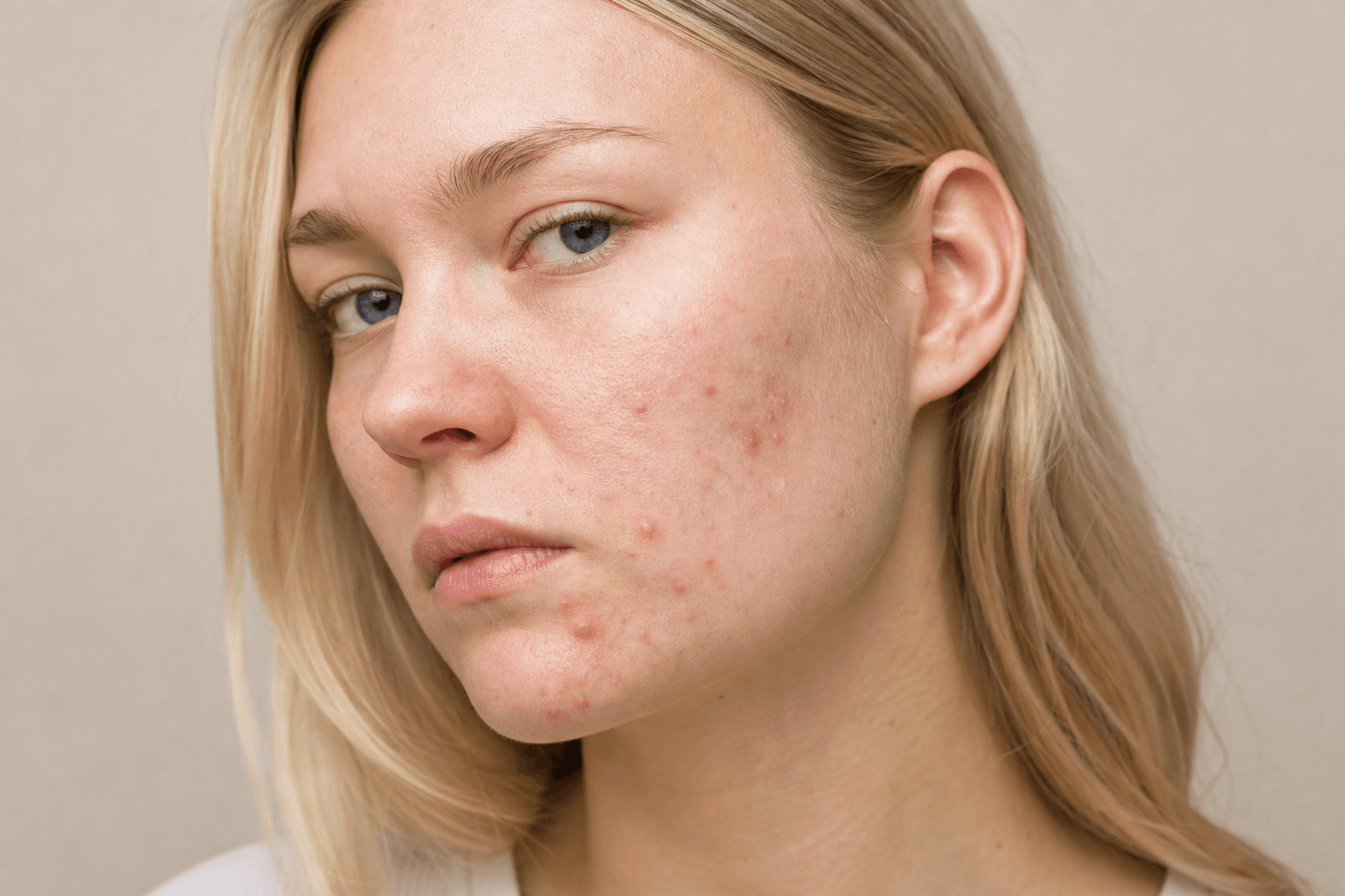 How to get rid of pimples without making your skin angry - example skin