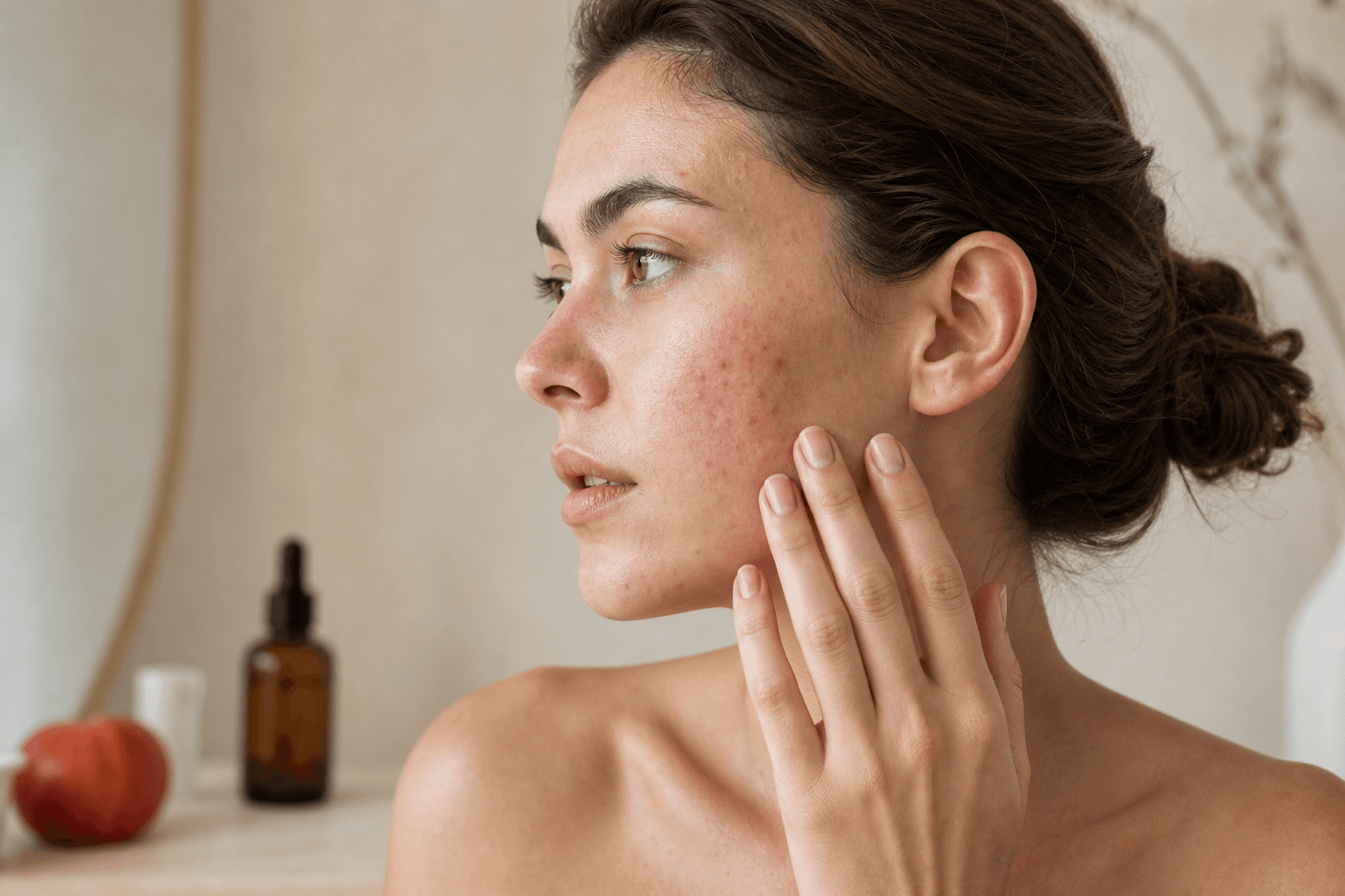Apple cider vinegar and acne: why I would not use it on your face - example skin
