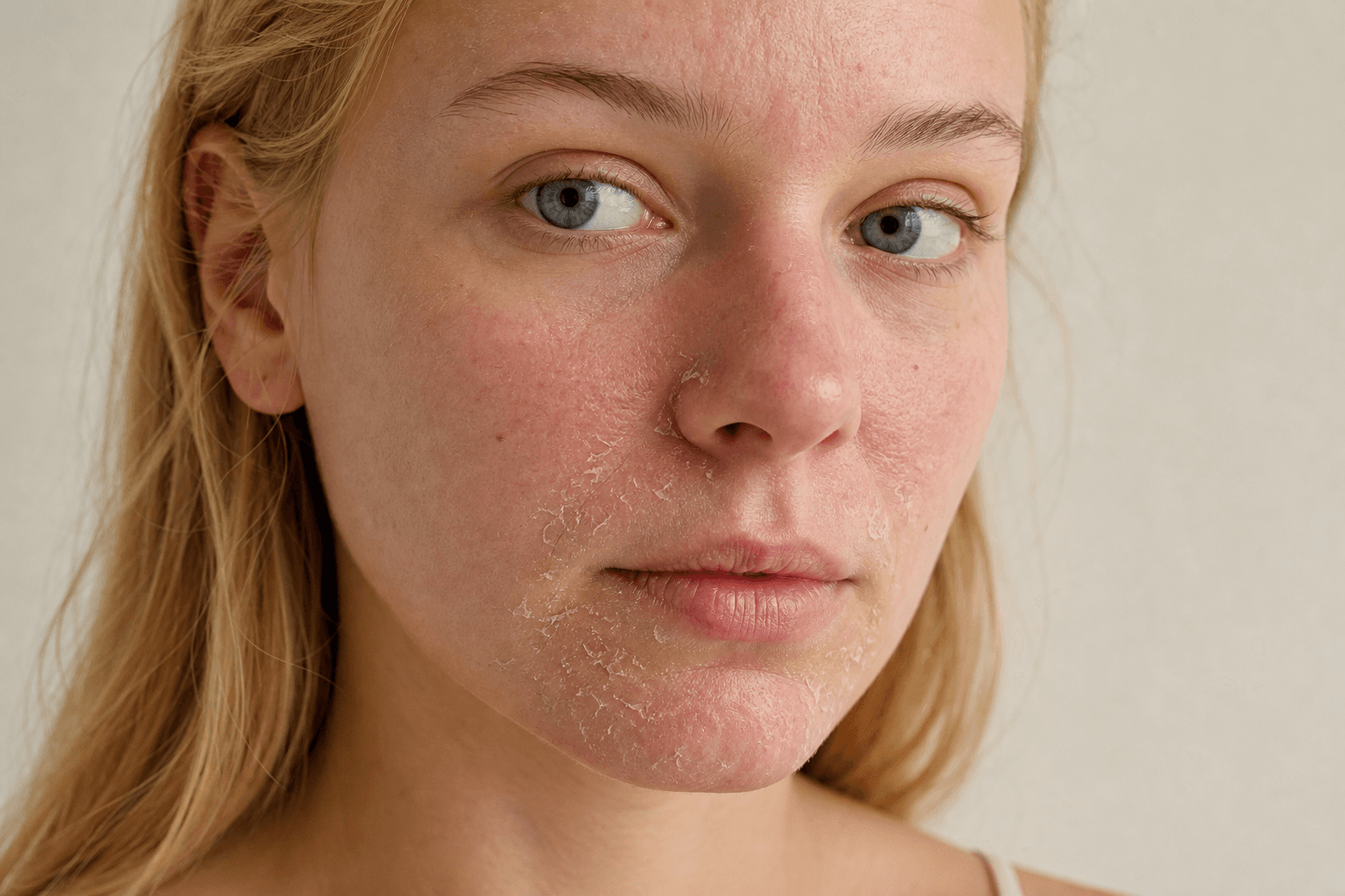 Varför får retinol min hud att flaga?